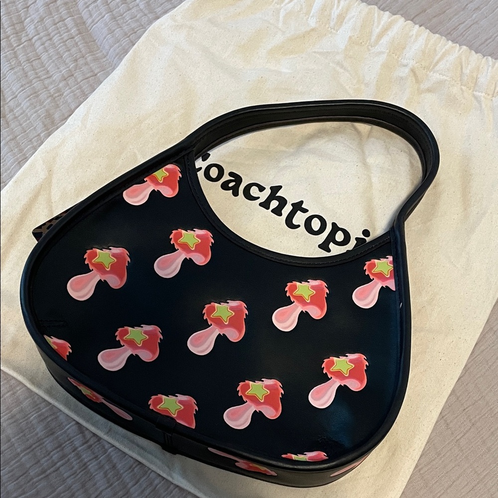 🍄RARE Coach Bag 🍄 Coachtopia Ergo Mushroom Print